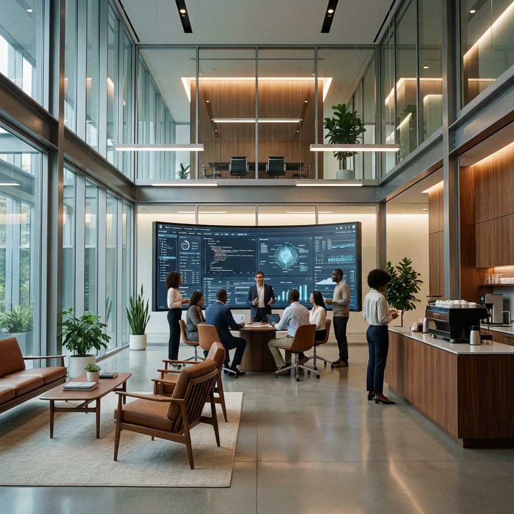 Modern Collaborative Office Hub